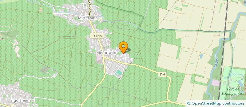 localisation de l'entreprise BARLIER RETAIL INVESTMENT  BENNWIHR