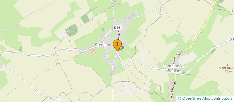 localisation de l'entreprise BARLIN JUDO CLUB  PREDEFIN