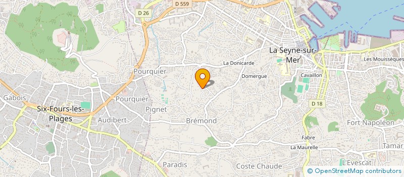 localisation de l'entreprise BARLO CORP à LA SEYNE-SUR-MER