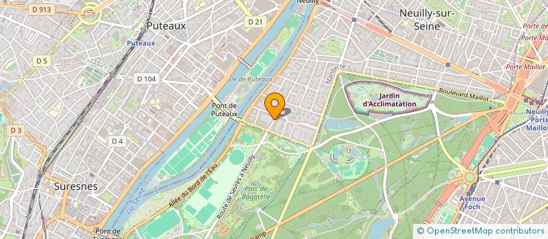 localisation de l'entreprise BARLOU à NEUILLY-SUR-SEINE