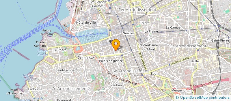 localisation de l'entreprise BARM à MARSEILLE