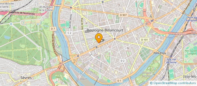 localisation de l'entreprise BARMA SOLUTIONS à BOULOGNE-BILLANCOURT