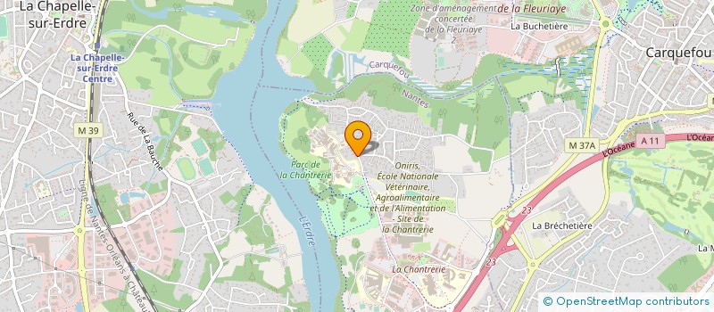 localisation de l'entreprise BARMAGEL  NANTES