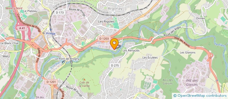 localisation de l'entreprise BARMASSE TAILLE DE PIERRE  ARGONAY