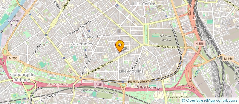 localisation de l'entreprise BARME à LILLE