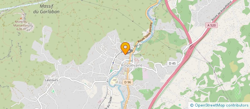 localisation de l'entreprise BARMEN  ROQUEVAIRE