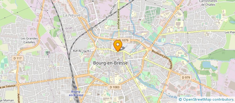 localisation de l'entreprise BARMONT à BOURG-EN-BRESSE