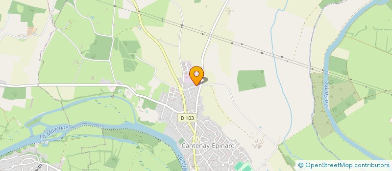 localisation de l'entreprise BARMONT  CANTENAY-EPINARD