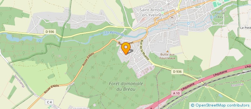 localisation de l'entreprise BARN DU CHESNAY SCEA à ROCHEFORT-EN-YVELINES
