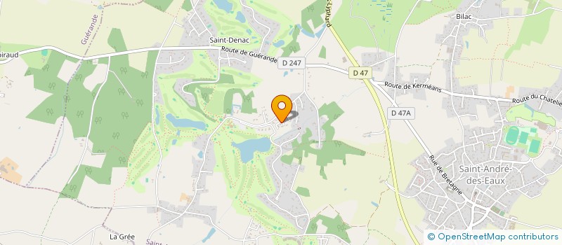 localisation de l'entreprise BARN LOCATIONS  SAINT-ANDRE-DES-EAUX