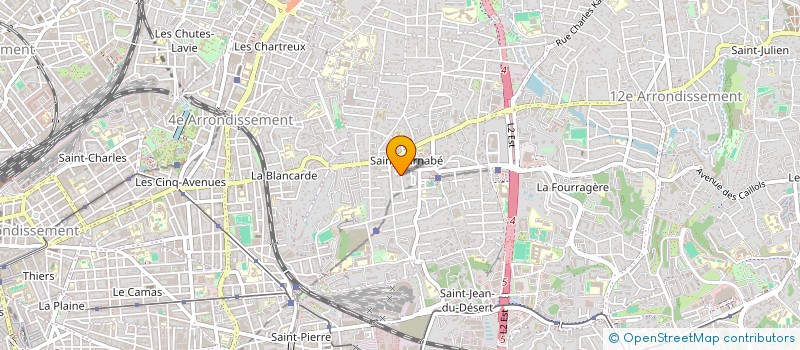 localisation de l'entreprise BARNABE 13 à MARSEILLE