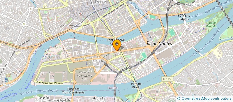 localisation de l'entreprise BARNABE  NANTES
