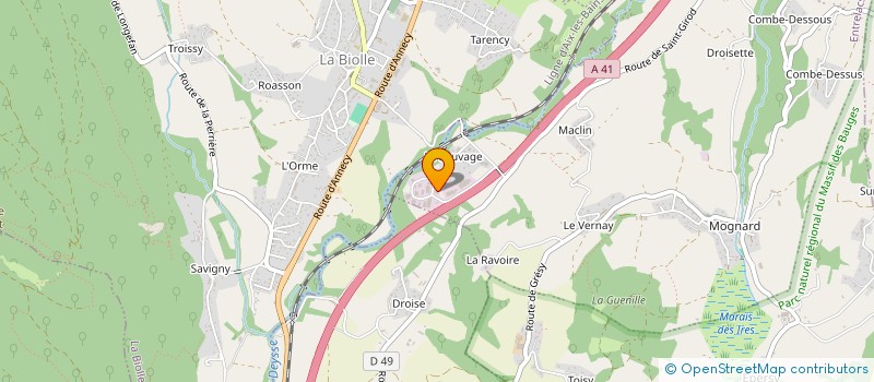 localisation de l'entreprise BARNABE'S  ENTRELACS