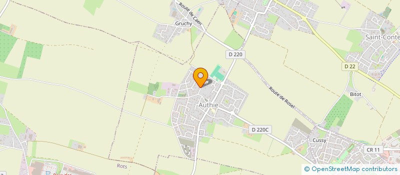 localisation de l'entreprise BARNABET  AUTHIE