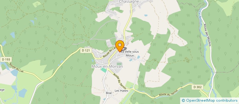 localisation de l'entreprise BARNABUS  DUN-LES-PLACES