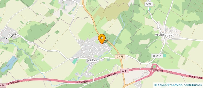 localisation de l'entreprise BARNAC BLUES BAND  JOUHE