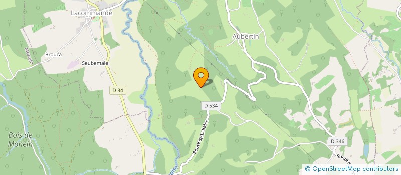 localisation de l'entreprise BARNEIX  GAN