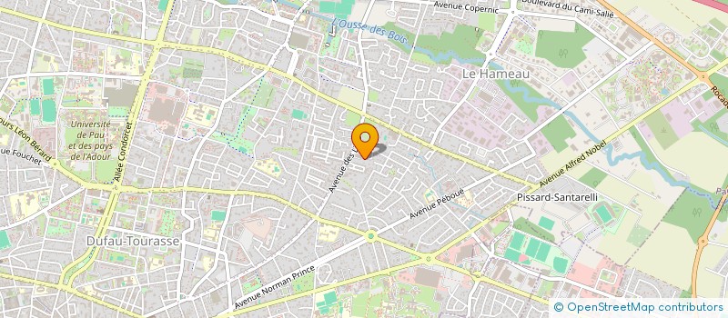 localisation de l'entreprise BARNEIX CCO à PAU