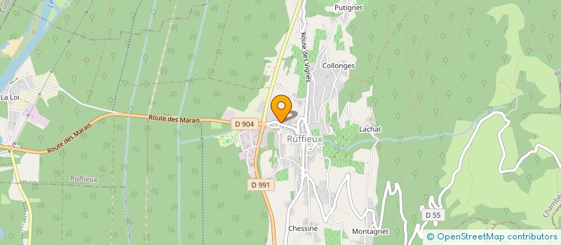 localisation de l'entreprise BARNEK  RUFFIEUX