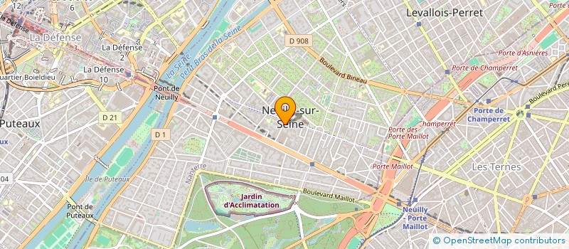 localisation de l'entreprise BARNES à NEUILLY-SUR-SEINE