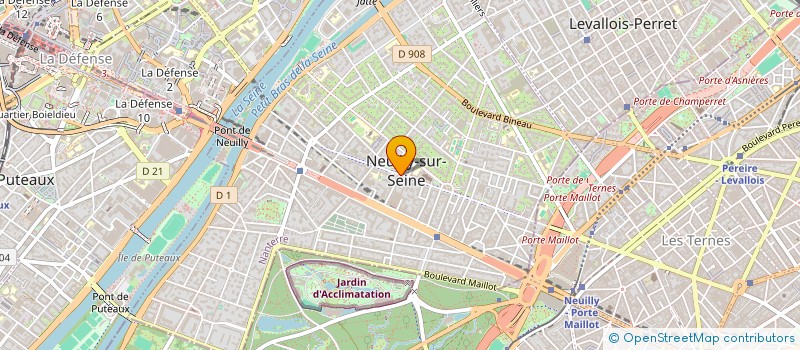 localisation de l'entreprise BARNES INTERNATIONAL RENTALS à NEUILLY-SUR-SEINE