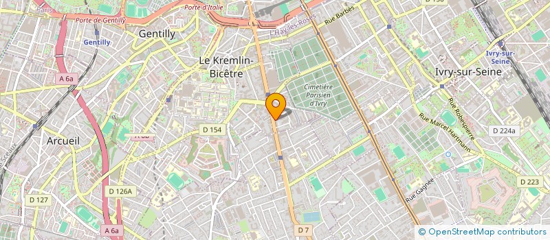 localisation de l'entreprise BARNET à LE KREMLIN-BICETRE