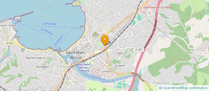 localisation de l'entreprise BARNETO à SAINT-JEAN-DE-LUZ