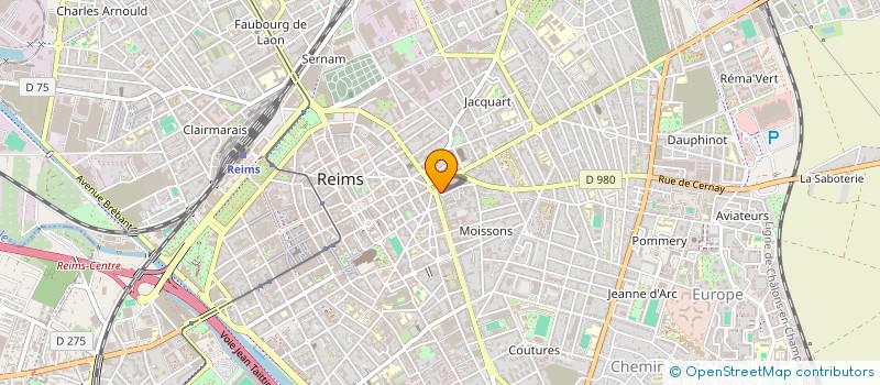 localisation de l'entreprise BARNEY  REIMS