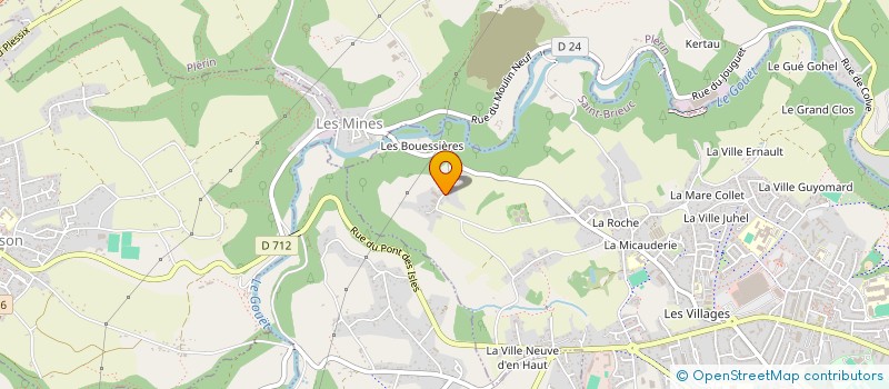 localisation de l'entreprise BARNEY à SAINT-BRIEUC