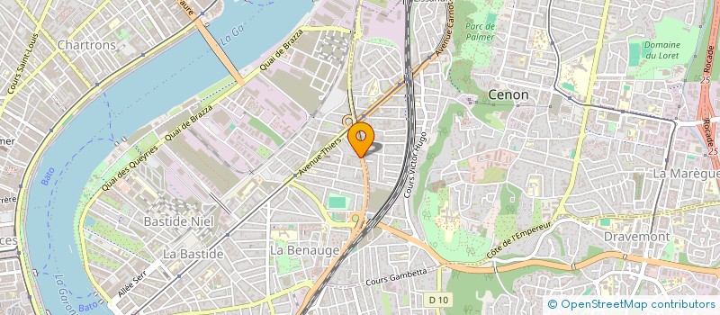 localisation de l'entreprise BARNEY APP  BORDEAUX