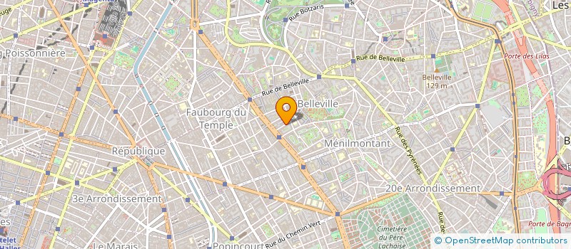 localisation de l'entreprise BARNEY PRODUCTION  PARIS