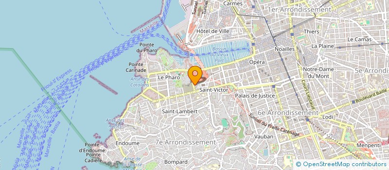 localisation de l'entreprise BARNI à MARSEILLE