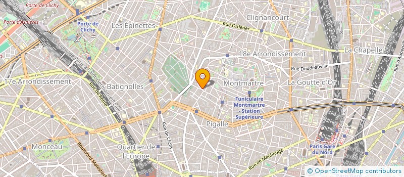 localisation de l'entreprise BARNI  PARIS