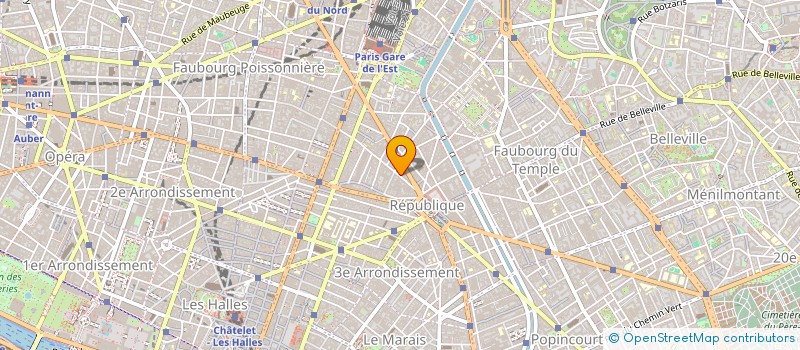 localisation de l'entreprise BARNIAUD  PARIS