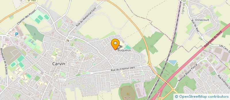 localisation de l'entreprise BARNIJEL  CARVIN