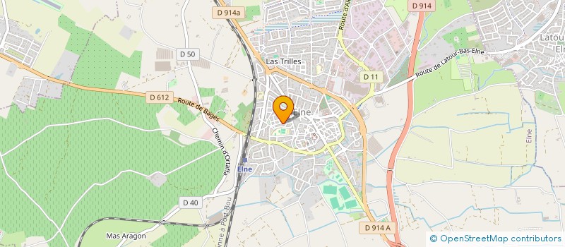 localisation de l'entreprise BARNIOL ET FILS à ELNE