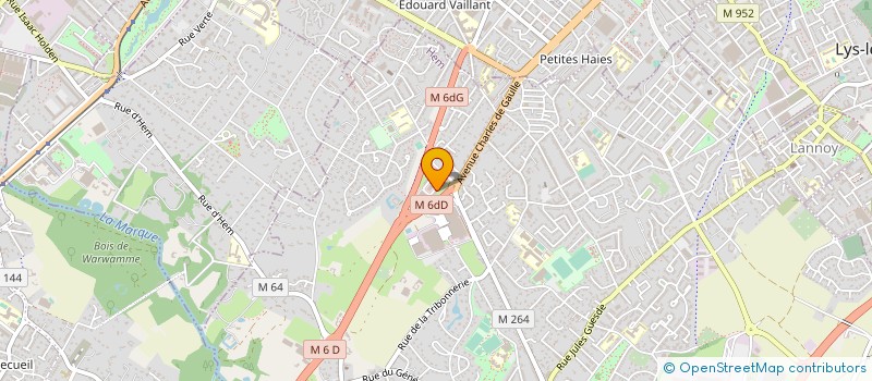 localisation de l'entreprise BARNO à HEM