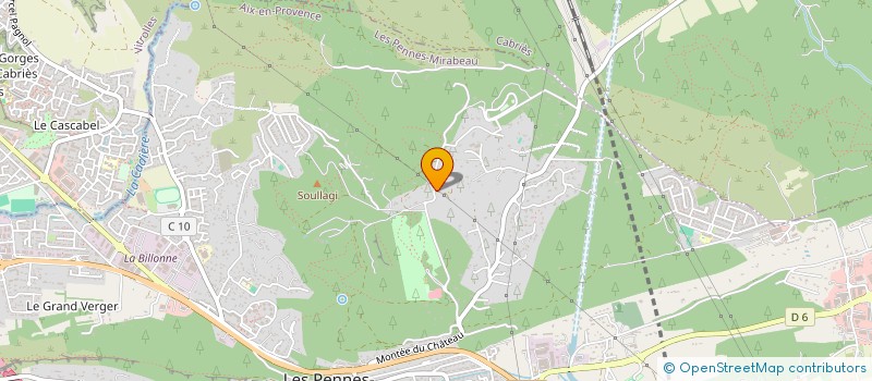 localisation de l'entreprise BARNOUINS AUTO à LES PENNES MIRABEAU
