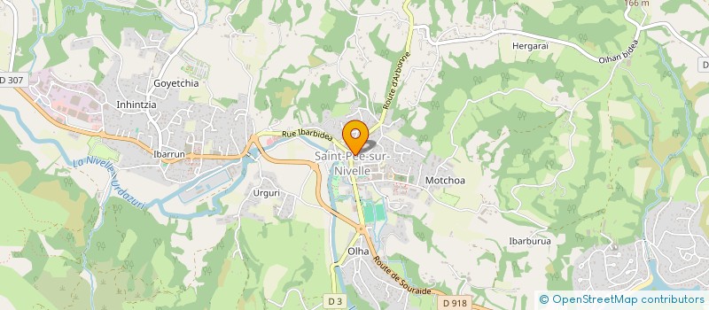 localisation de l'entreprise BARNOVA à SAINT-PEE-SUR-NIVELLE