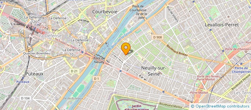 localisation de l'entreprise BARNSTORMER à NEUILLY-SUR-SEINE