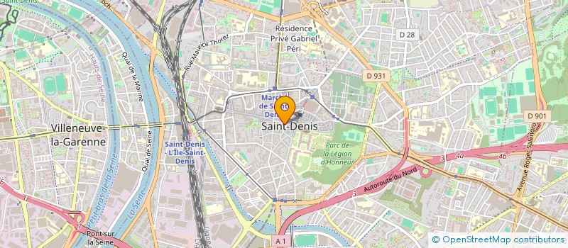localisation de l'entreprise BAROCAS SILBER à SAINT-DENIS
