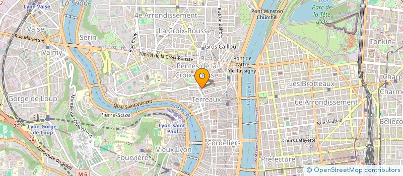 localisation de l'entreprise BAROCCO à LYON