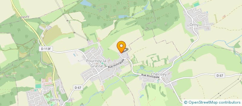 localisation de l'entreprise BAROCHE SECURITE  POURNOY-LA-GRASSE