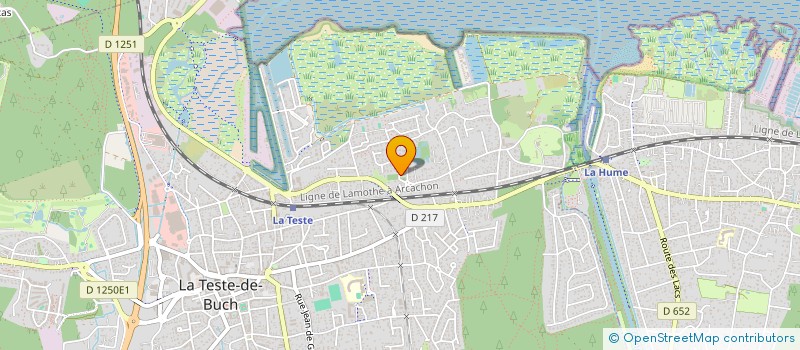 localisation de l'entreprise BAROFIL  LA TESTE-DE-BUCH