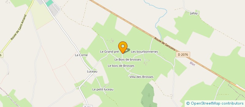 localisation de l'entreprise BAROK DIFFUSIONS SA à BLET