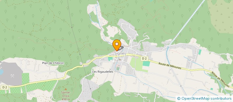 localisation de l'entreprise BAROM  SIGNES