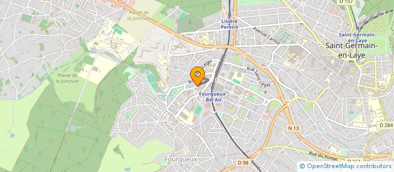 localisation de l'entreprise BAROM IMMOBILIER à SAINT-GERMAIN-EN-LAYE