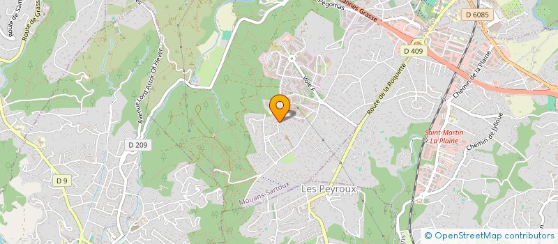 localisation de l'entreprise BARON 2 à MOUANS-SARTOUX