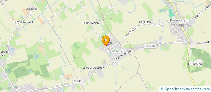 localisation de l'entreprise BARON  FROMELLES