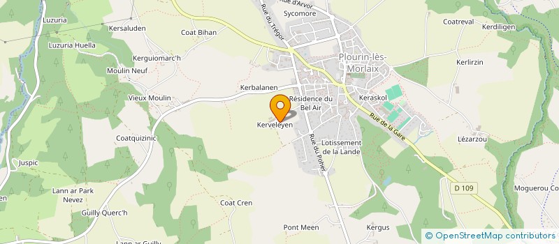 localisation de l'entreprise BARON à PLOURIN-LES-MORLAIX